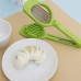 Home Kitchen Egg Cutter, Small Fruit Banana Kiwi Strawberry Slicer Tool (Green)